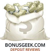 Deposit Money Bag With Bonusgeek.com Text